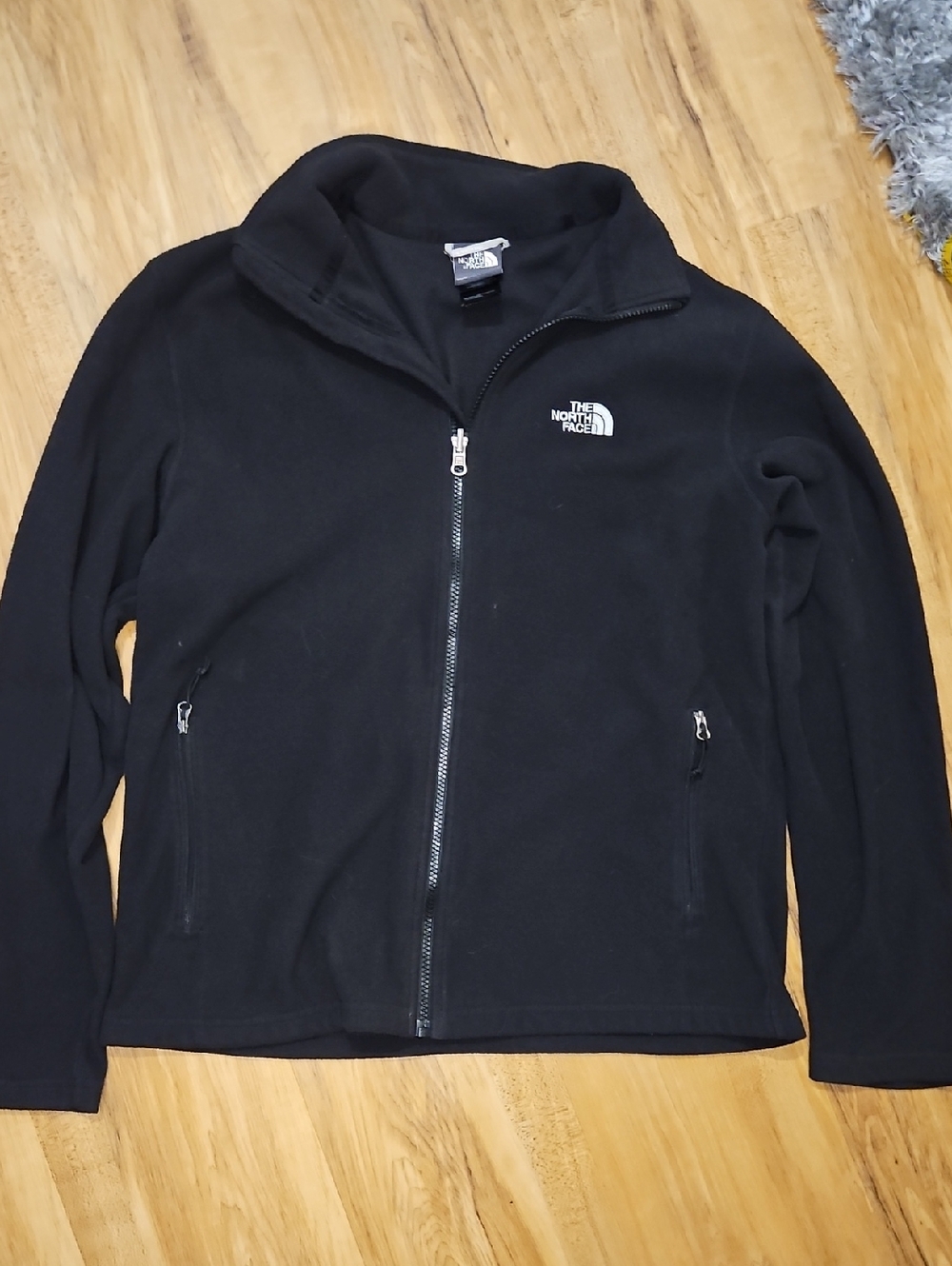 The North Face Black Zip-Up Fleece Jacket